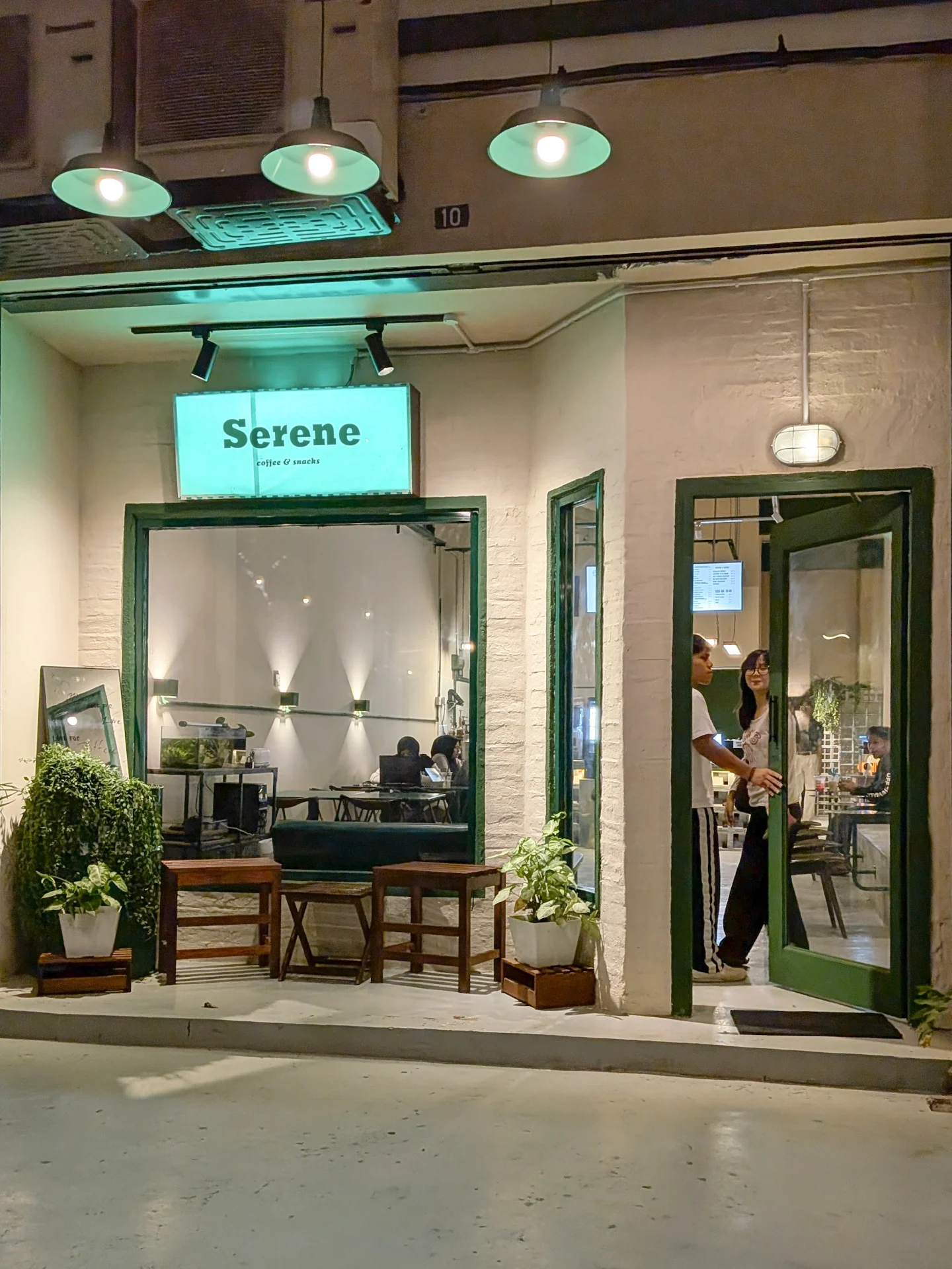 Serene Coffee Meru Interior